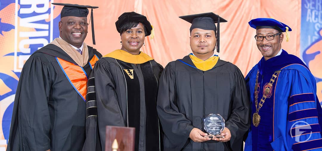 The Figgers Foundation is privileged to have the opportunity to make a positive impact on the lives of Florida Memorial University students during the 2022 Fall Convocation