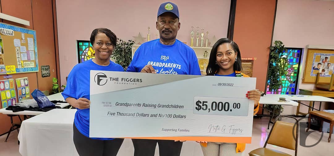 The Figgers Foundation, is honored to support the mission of Grandparents Raising Grandchildren Association, Inc. (GRGA Miami), as expressed by The Figgers Foundation Secretary / Treasurer Natlie G. Figgers