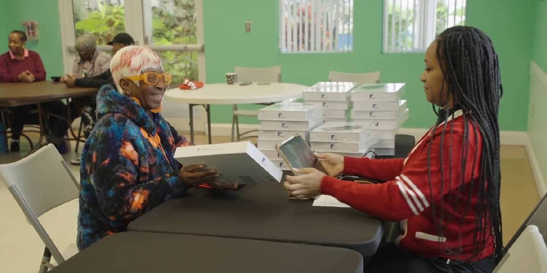 A New Connection: How Technology Transformed Seniors at Riviera Beach