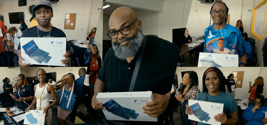 Figgers Foundation Donates 300 Tablets to Lauderhill Point Community Center Residents