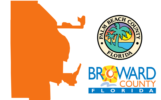 Florida District 20, Palm Beach County and Broward County